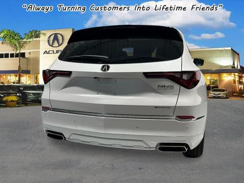 Platinum White Pearl 2026 Acura MDX Advance Package