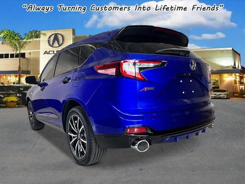Apex Blue Pearl 2026 Acura RDX A-Spec Advance Package