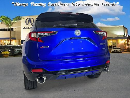 Apex Blue Pearl 2026 Acura RDX A-Spec Advance Package