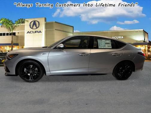 Solar Silver Metallic 2026 Acura Integra FWD A-Spec with Technology