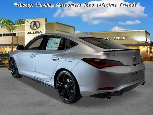 Solar Silver Metallic 2026 Acura Integra FWD A-Spec with Technology