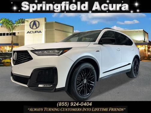 Platinum White Pearl 2026 Acura MDX A-SPEC Advance Package