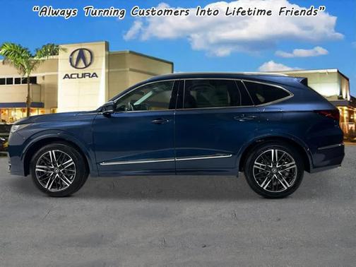 CANYON RIVER BLUE 2026 Acura MDX Advance Package