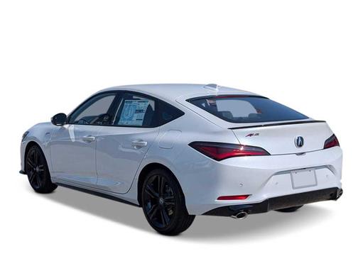 Platinum White Pearl 2026 Acura Integra FWD A-Spec with Technology
