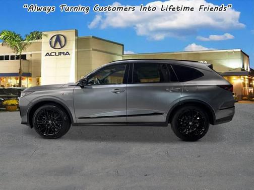 Liquid Carbon Metallic 2026 Acura MDX A-SPEC Advance Package