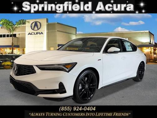 Platinum White Pearl 2026 Acura Integra FWD A-Spec with Technology