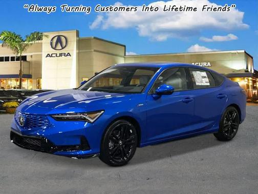 Double Apex Blue Pearl 2026 Acura Integra FWD A-Spec with Technology