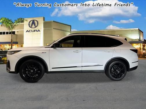 Platinum White Pearl 2026 Acura MDX A-SPEC Advance Package