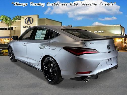 Solar Silver Metallic 2026 Acura Integra FWD A-Spec with Technology
