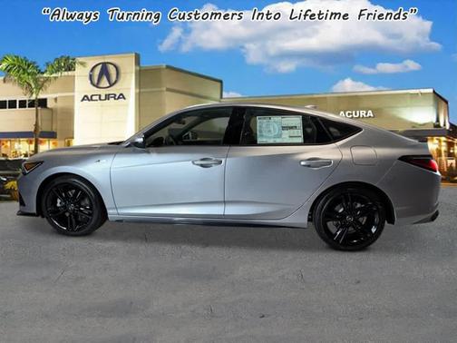 Solar Silver Metallic 2026 Acura Integra FWD A-Spec with Technology