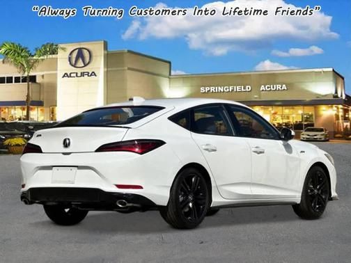 Platinum White Pearl 2026 Acura Integra FWD A-Spec