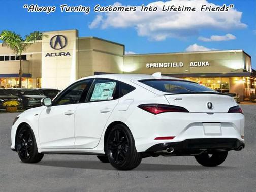 Platinum White Pearl 2026 Acura Integra FWD A-Spec