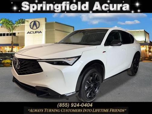 Platinum White Pearl 2026 Acura ADX A-Spec with Advance