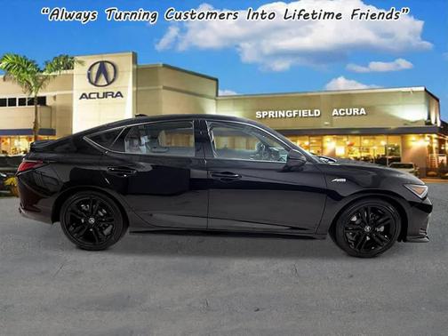 Majestic Black Pearl 2026 Acura Integra FWD A-Spec with Technology