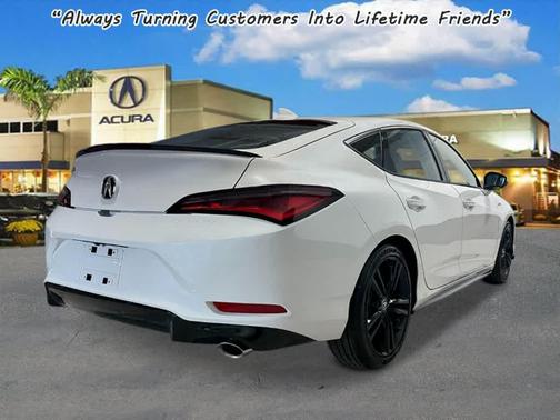 Platinum White Pearl 2026 Acura Integra FWD A-Spec