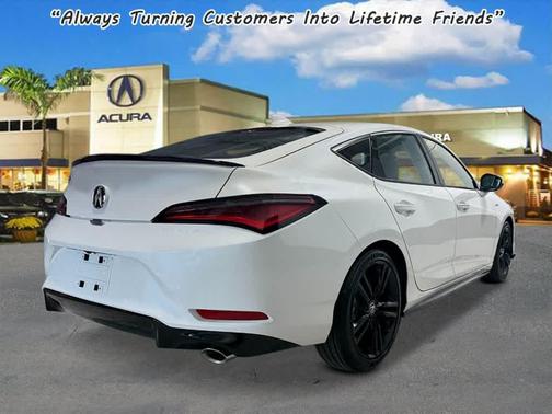 Platinum White Pearl 2026 Acura Integra FWD A-Spec