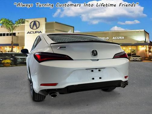 Platinum White Pearl 2026 Acura Integra FWD A-Spec