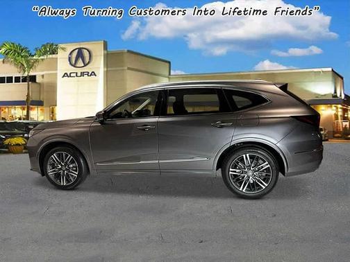 Liquid Carbon Metallic 2026 Acura MDX Advance Package