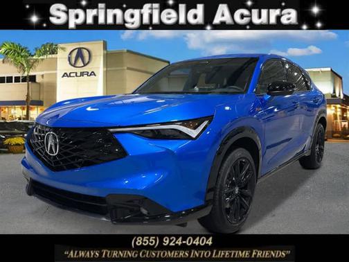 Double Apex Blue Pearl II 2026 Acura ADX w/A-Spec Advance Package SUV