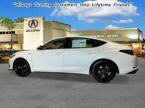 Platinum White Pearl 2026 Acura Integra FWD A-Spec with Technology