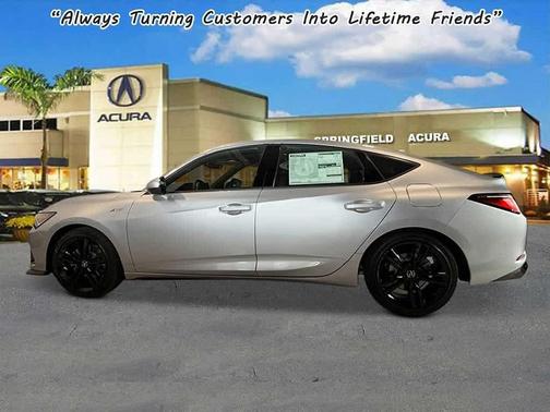 Solar Silver Metallic 2026 Acura Integra FWD A-Spec