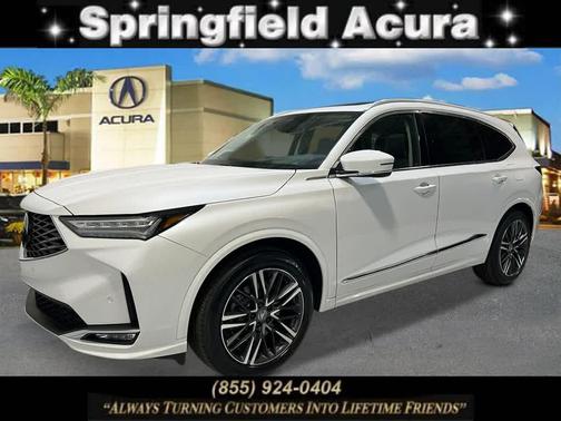 Platinum White Pearl 2026 Acura MDX Advance Package