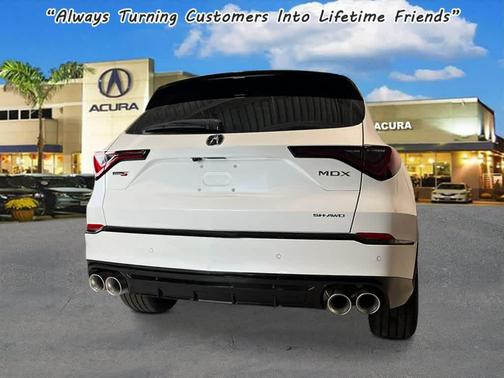 Platinum White Pearl 2026 Acura MDX Type S Advance Package