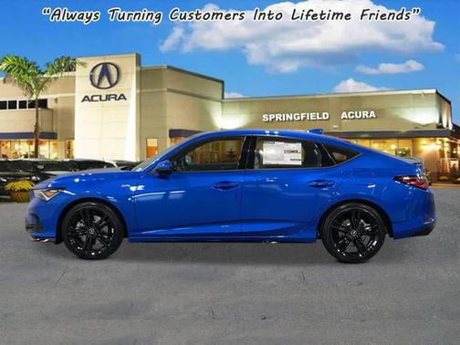 Double Apex Blue Pearl 2026 Acura Integra FWD A-Spec with Technology