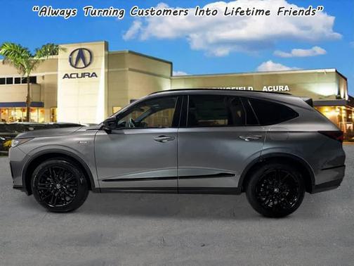 Liquid Carbon Metallic 2026 Acura MDX A-SPEC Advance Package