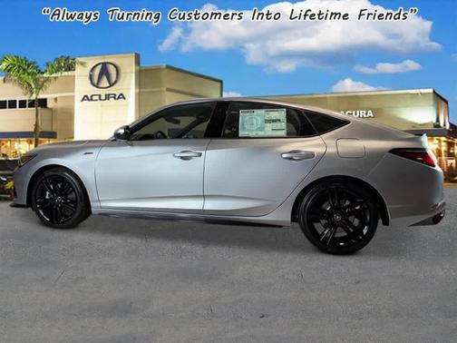 Solar Silver Metallic 2026 Acura Integra FWD A-Spec with Technology