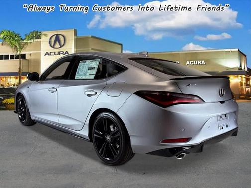 Solar Silver Metallic 2026 Acura Integra FWD A-Spec with Technology