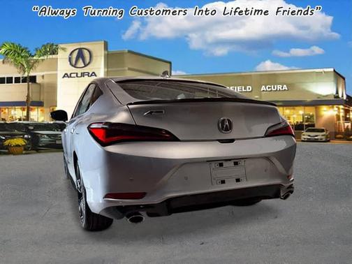 Solar Silver Metallic 2026 Acura Integra FWD A-Spec with Technology