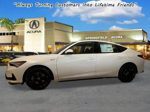Platinum White Pearl 2026 Acura Integra FWD A-Spec with Technology