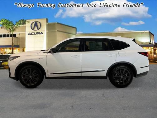 Platinum White Pearl 2026 Acura MDX A-SPEC