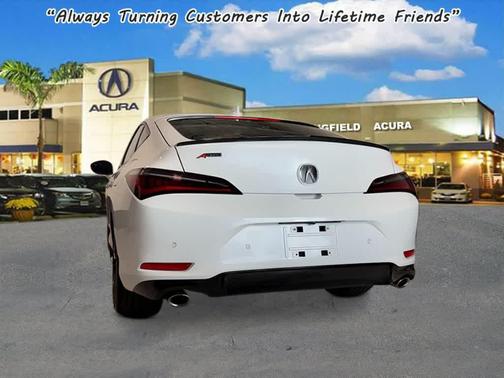 Platinum White Pearl 2026 Acura Integra FWD A-Spec with Technology