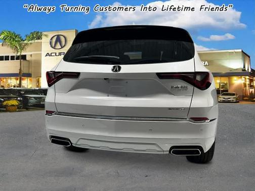 Platinum White Pearl 2026 Acura MDX Advance Package