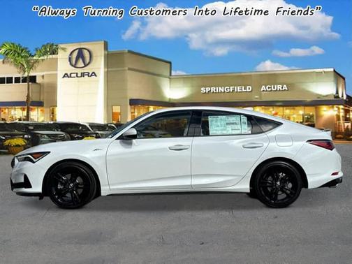 Platinum White Pearl 2026 Acura Integra FWD A-Spec