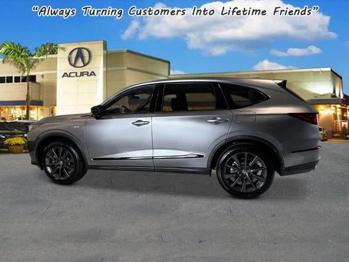 Liquid Carbon Metallic 2026 Acura MDX A-SPEC