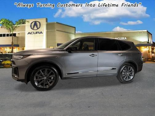 Liquid Carbon Metallic 2026 Acura MDX A-SPEC