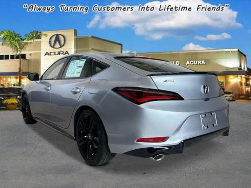 Solar Silver Metallic 2026 Acura Integra FWD A-Spec
