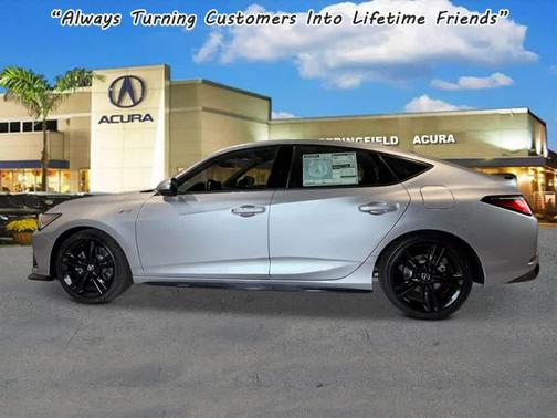 Solar Silver Metallic 2026 Acura Integra FWD A-Spec