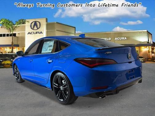 Double Apex Blue Pearl 2026 Acura Integra FWD A-Spec