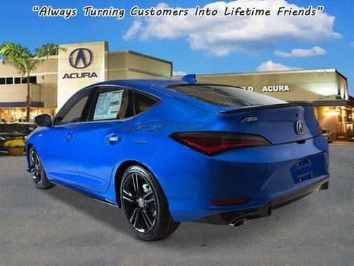 Double Apex Blue Pearl 2026 Acura Integra FWD A-Spec