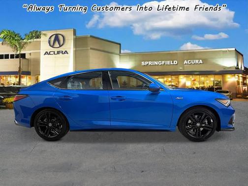 Double Apex Blue Pearl 2026 Acura Integra FWD A-Spec