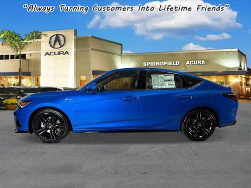 Double Apex Blue Pearl 2026 Acura Integra FWD A-Spec
