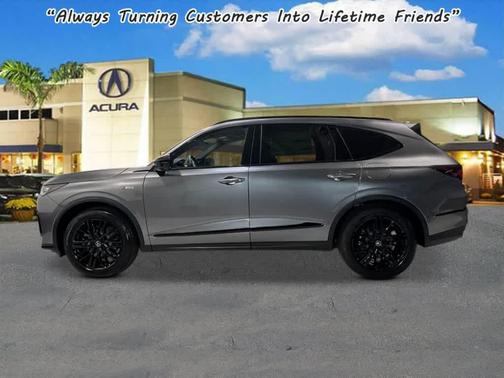 Liquid Carbon Metallic 2026 Acura MDX A-SPEC Advance Package