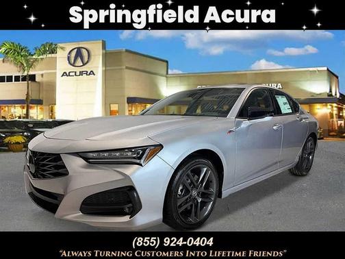 Lunar Silver Metallic 2025 Acura TLX A-Spec Sedan