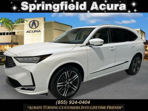 Platinum White Pearl 2026 Acura MDX Advance Package