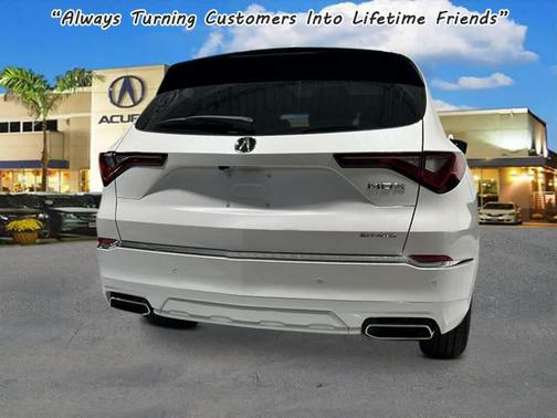 Platinum White Pearl 2026 Acura MDX Advance Package
