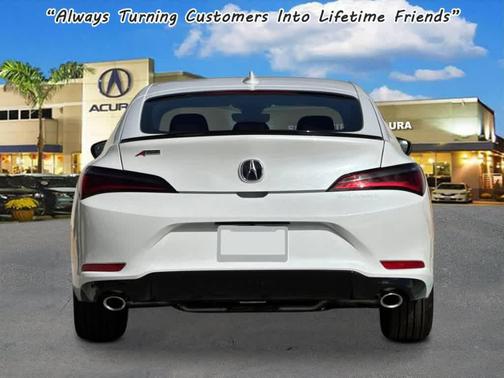 Platinum White Pearl 2026 Acura Integra FWD A-Spec